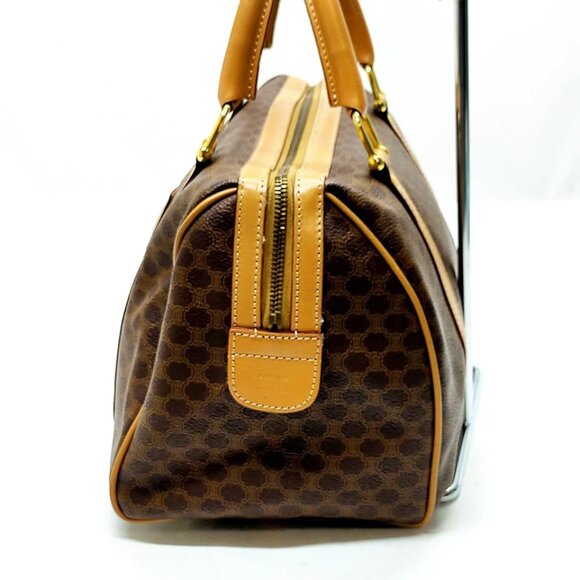 CELINE Hand Bag Brown PVC 497-070325 - Picture 3 of 14
